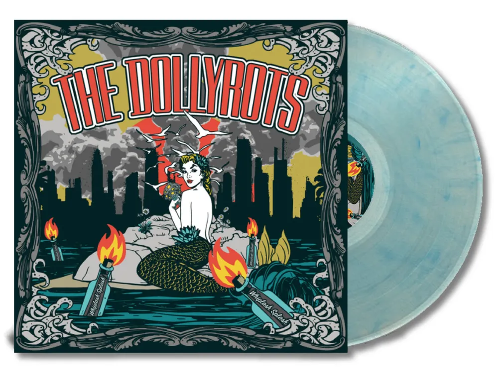 "Whiplash Splash" Vinyl (Aqua Blue)