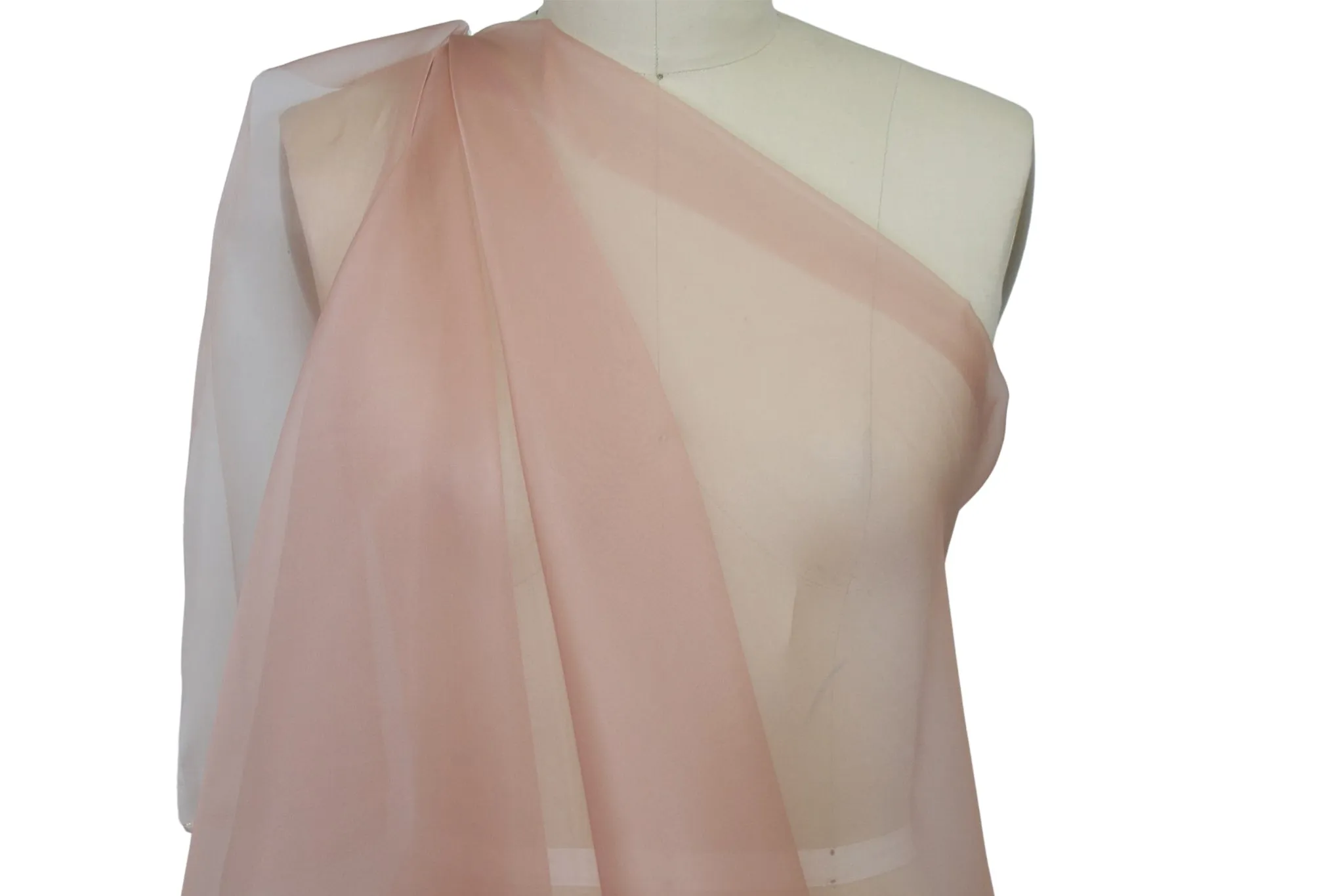 Randi Rahm Silk Organza - Blush Pink