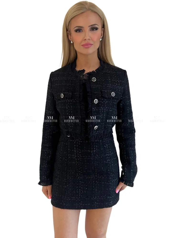 Saskia Black Dress & Jacket