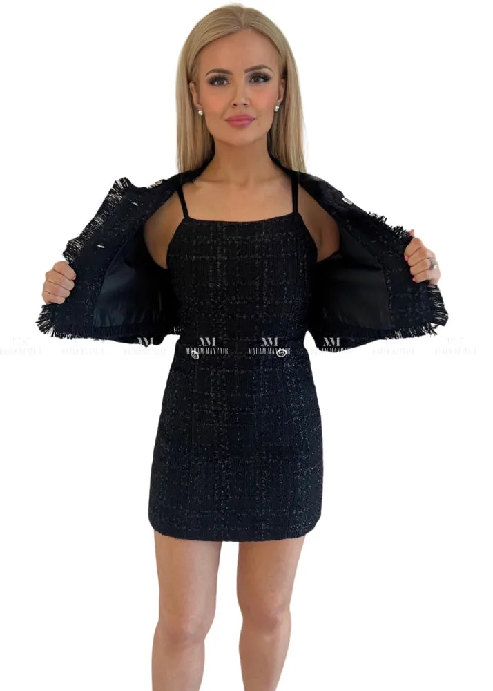 Saskia Black Dress & Jacket