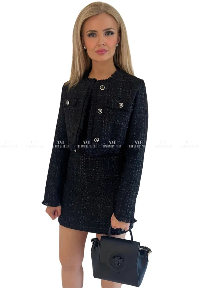 Saskia Black Dress & Jacket