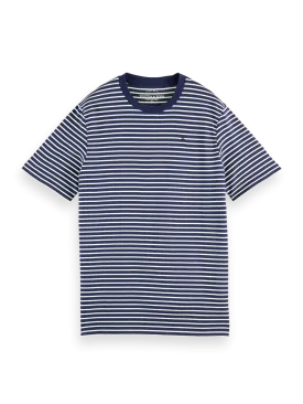 Scotch & Soda - Crewneck Striped Jersey T-Shirt - Combo A