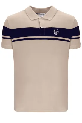 Sergio Tacchini Men's SS Young Line Polo Shirt Humus