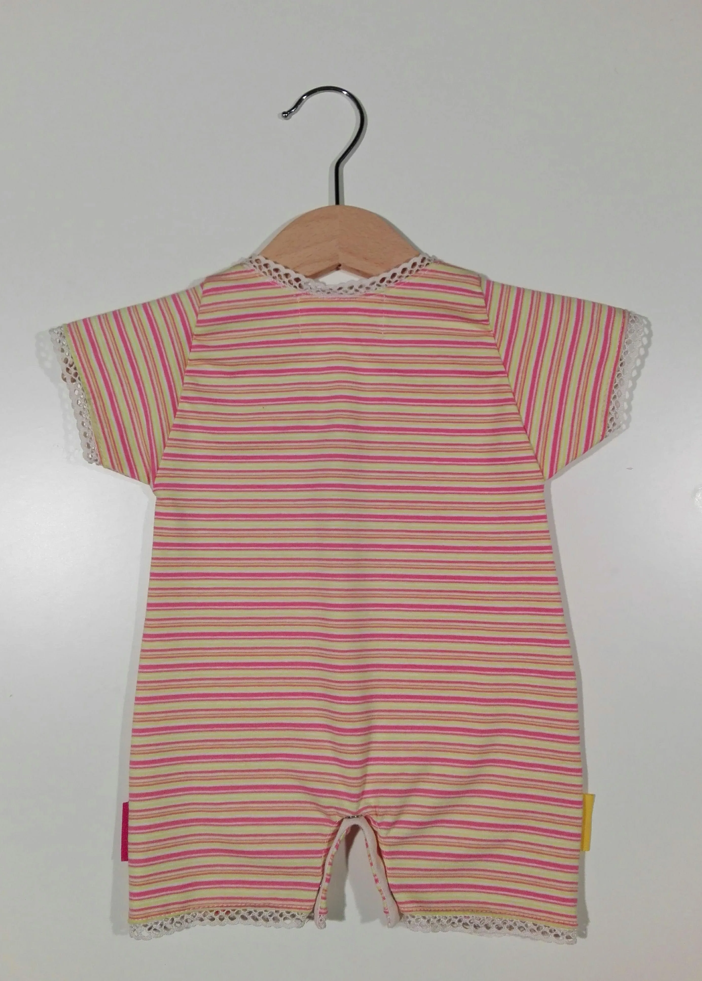 Short onesie in cotton