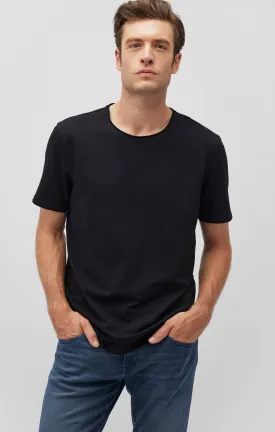 SHORT SLEEVE T-SHIRT IN BLACK