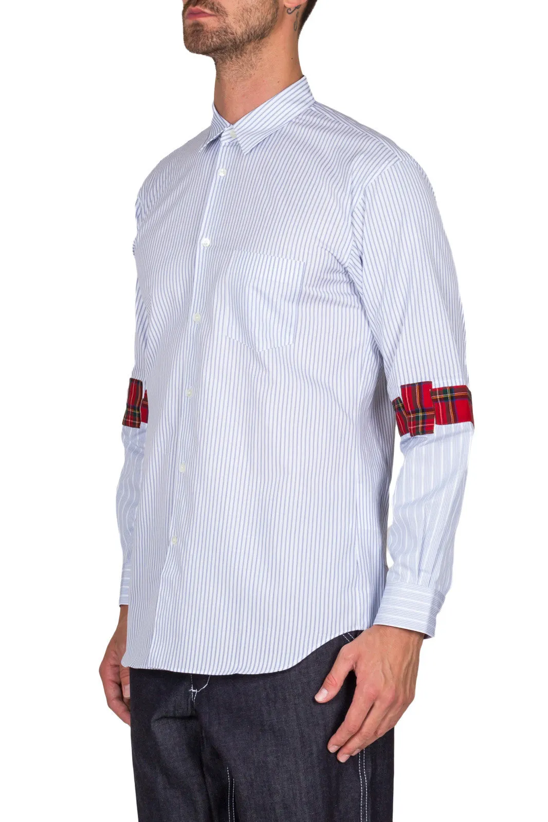 Striped Tartan Check Shirt