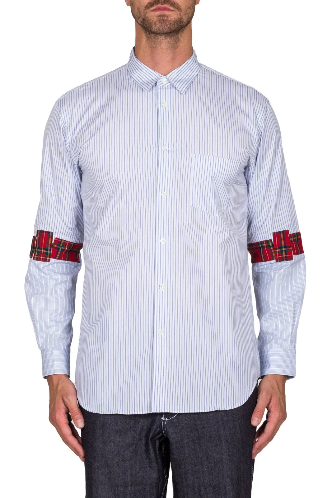 Striped Tartan Check Shirt