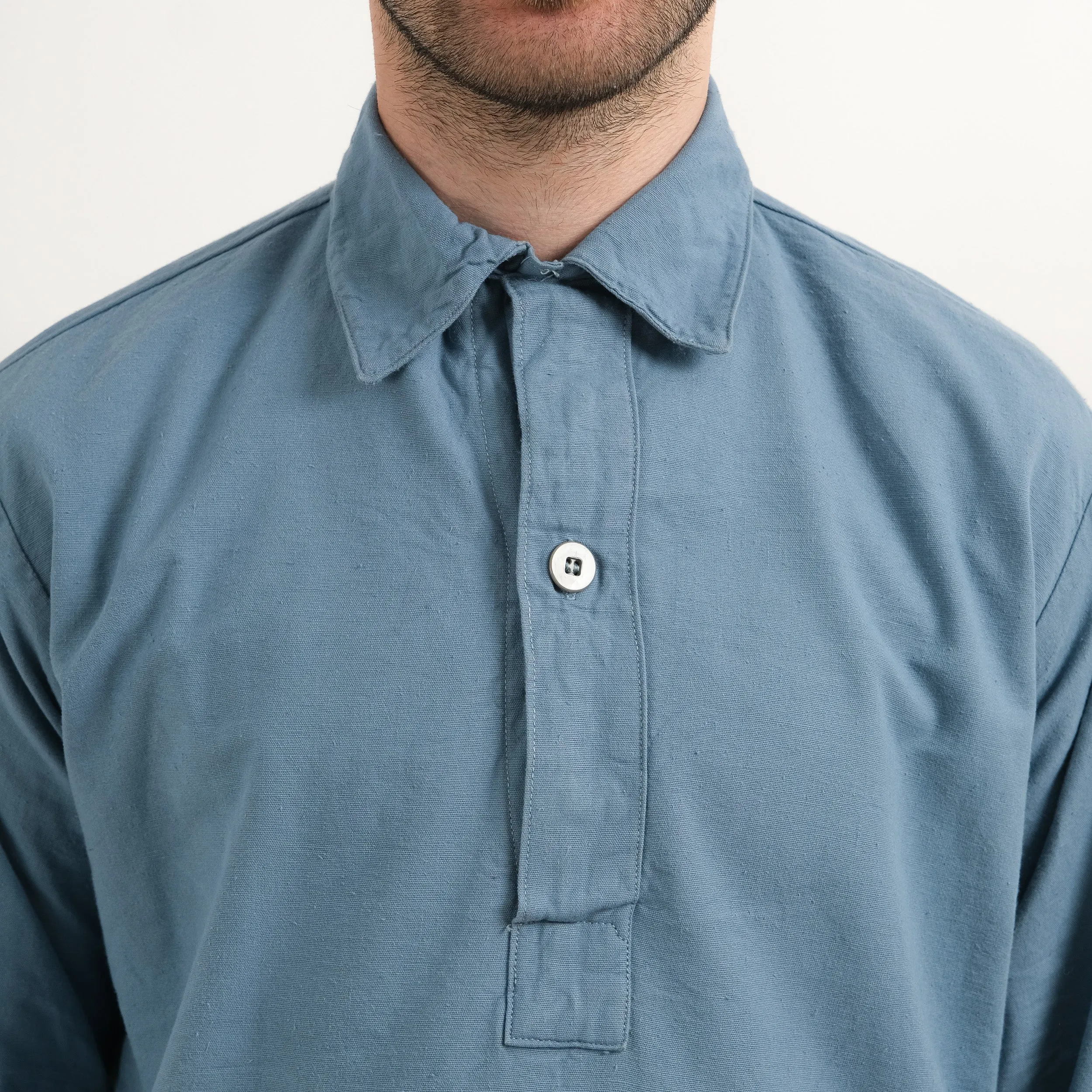 SWEDISH BLUE POLO SHIRT