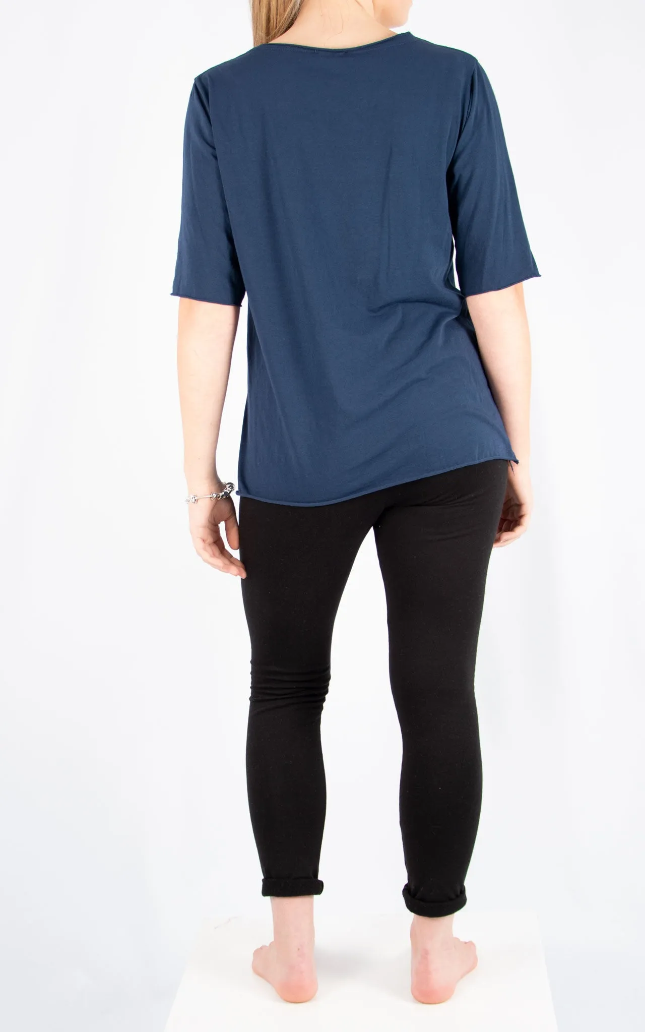 Tanya Basic T | Navy