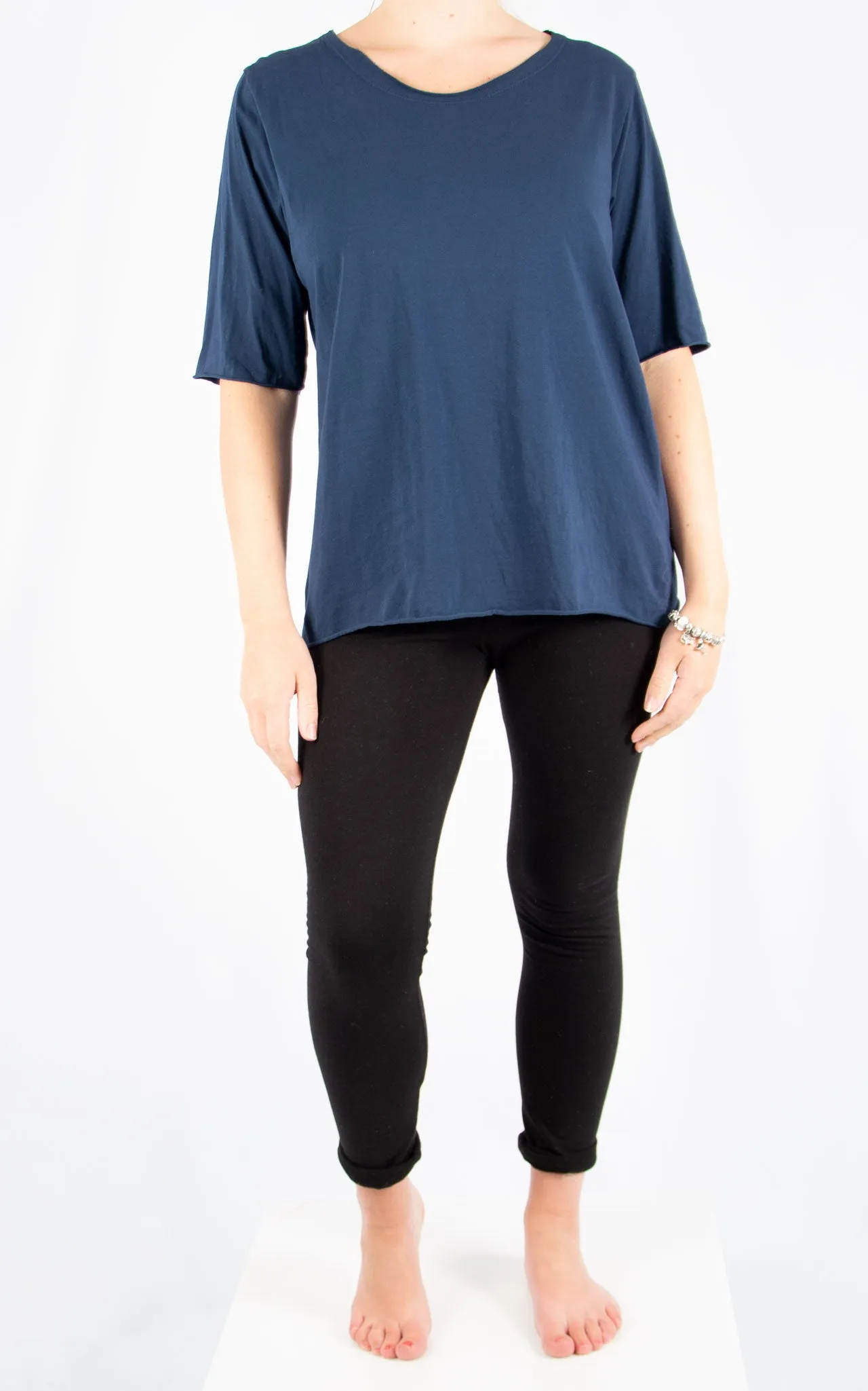 Tanya Basic T | Navy