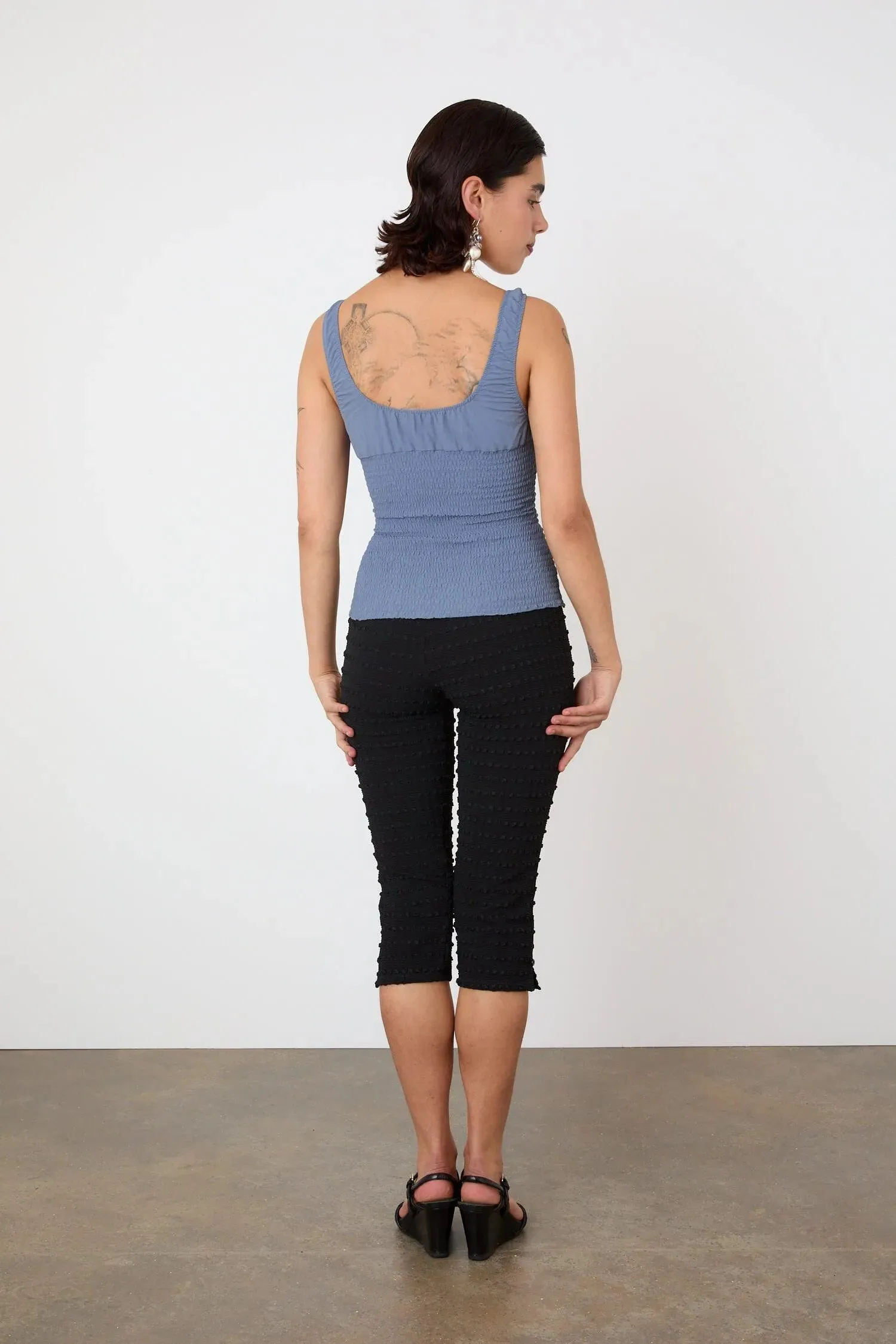 The Deba Cami, Denim Blue