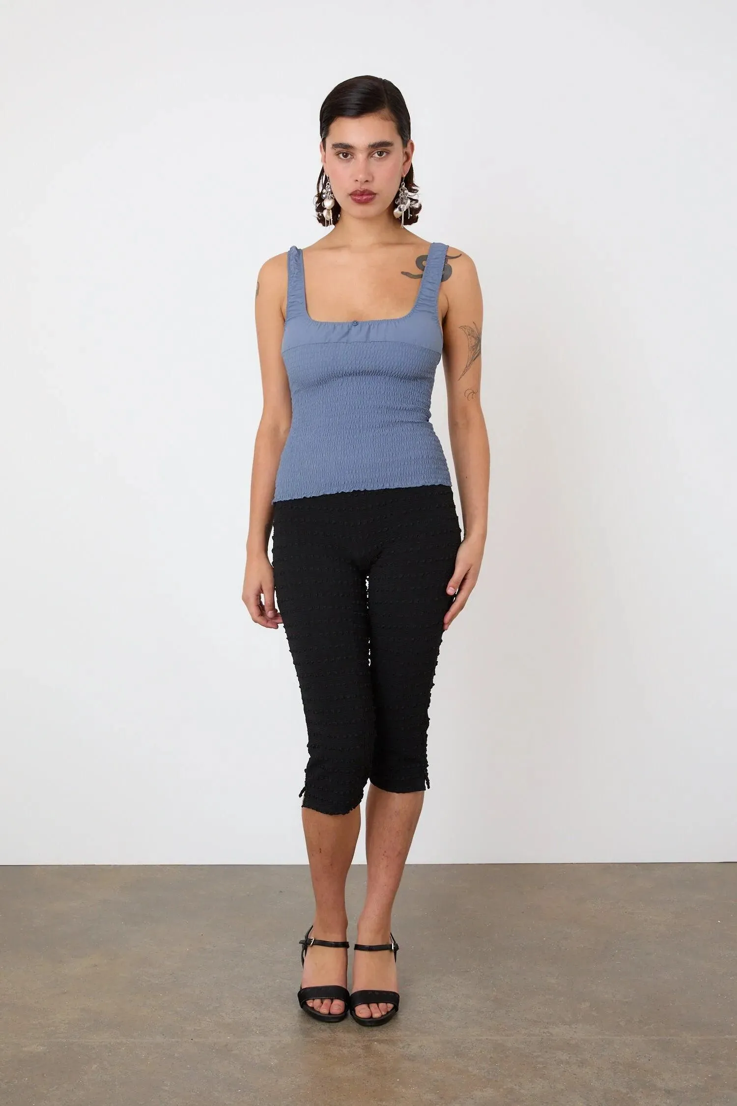 The Deba Cami, Denim Blue